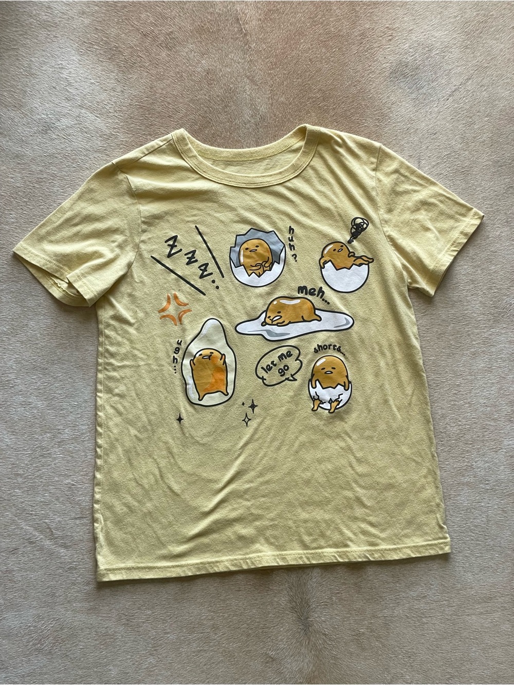 Gudetama Lazy Egg Graphic Shirt